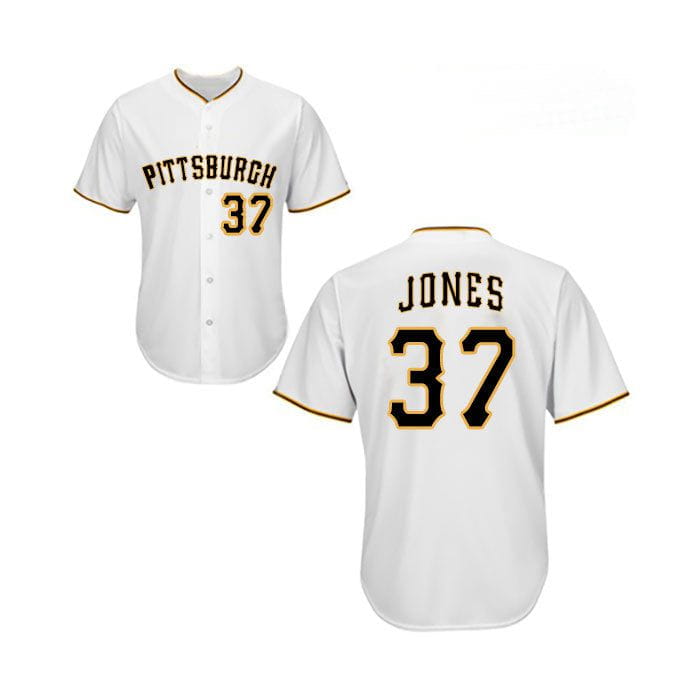 Jared Jones Unsigned Custom White Baseball Jersey