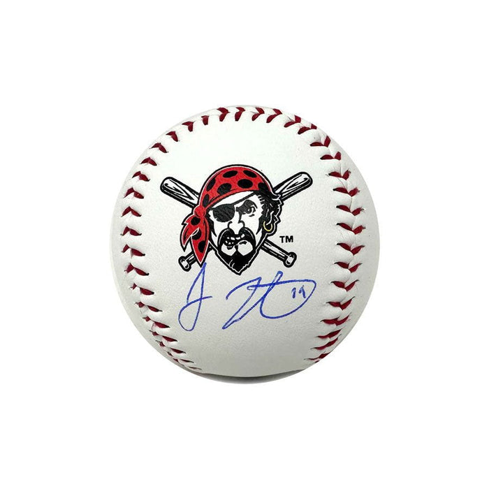 Jared Triolo Signed Pittsburgh Pirates Logo Baseball