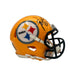 Jeff Reed Signed Pittsburgh Steelers 75th Anniversary Speed Mini Helmet