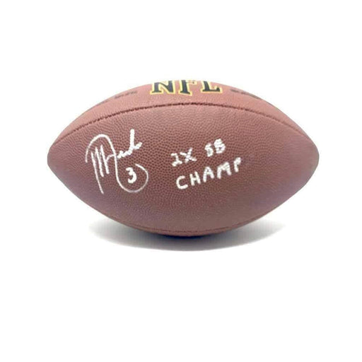 Jeff Reed Signed Wilson Replica NFL Football With "2X SB Champ"