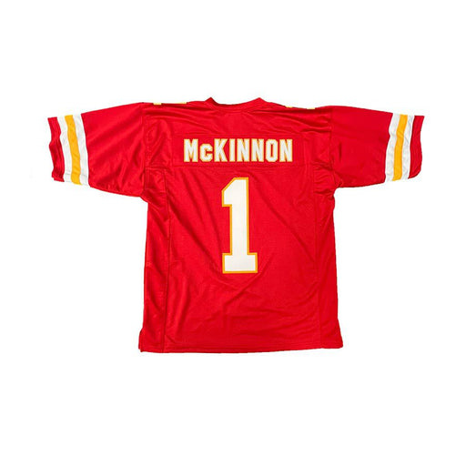 Jerick McKinnon Unsigned Custom Red Jersey