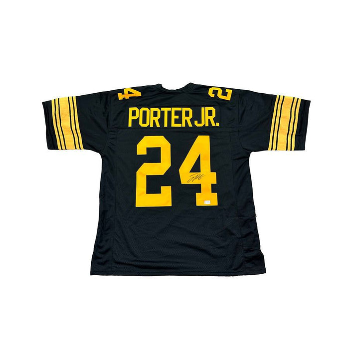 Joey Porter Jr. Signed Custom Alternate Football Jersey