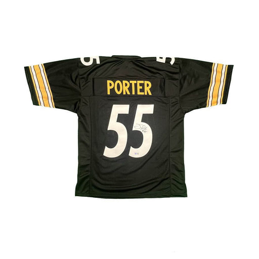 Joey Porter Signed Custom Black Home Jersey