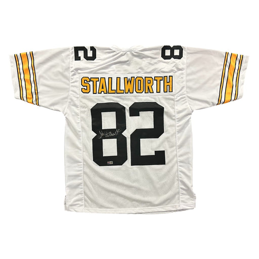 John Stallworth Signed Custom White Football Jersey