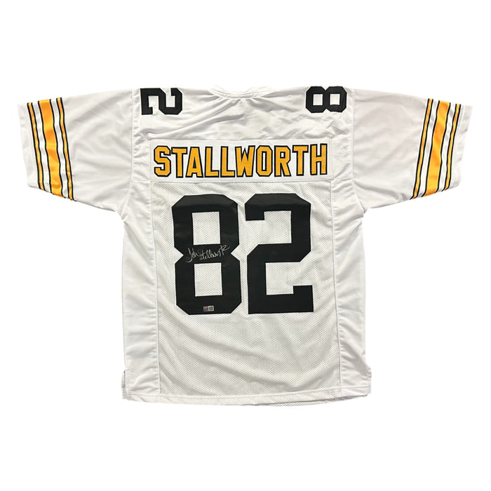 John Stallworth Signed Custom White Football Jersey
