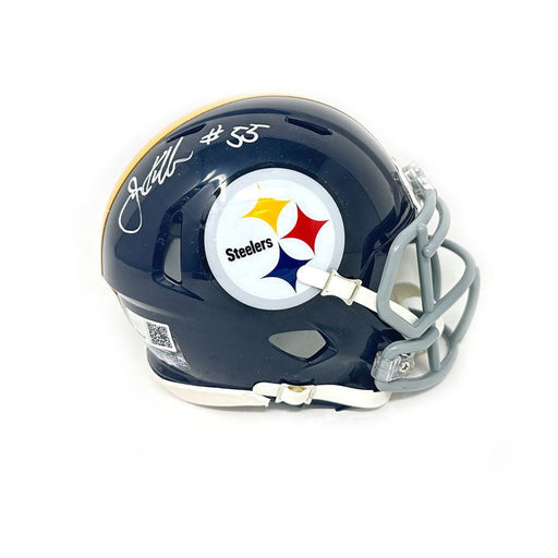 Jon Kolb Signed Pittsburgh Steelers Speed Mini Helmet