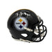 Kaleb Johnson Signed Pittsburgh Steelers Black Speed Mini Helmet White
