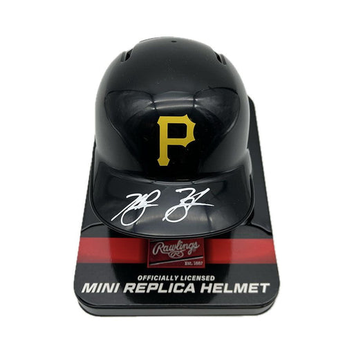 Ke'Bryan Hayes Signed Pittsburgh Pirates Black Mini Helmet