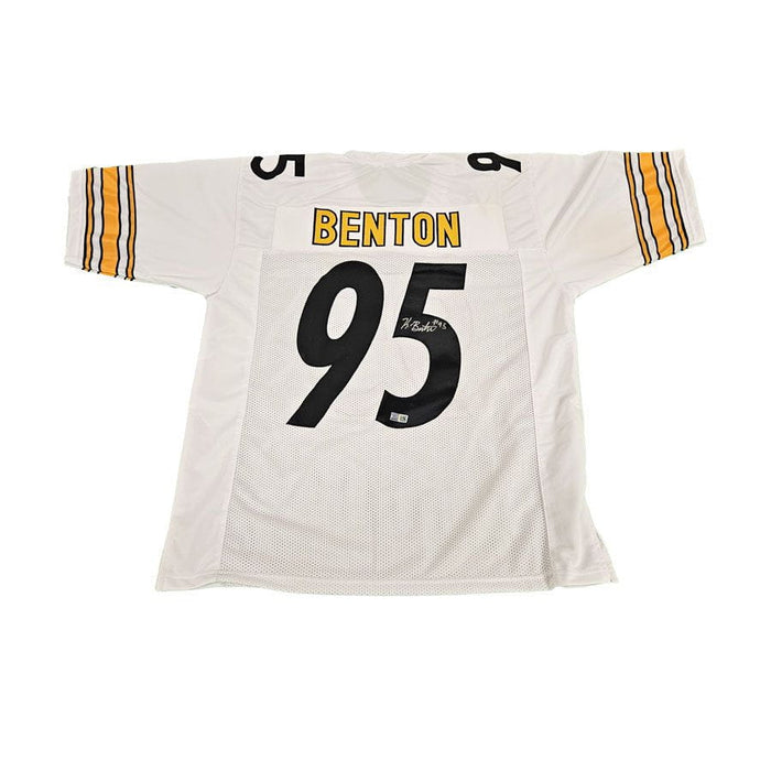 Keeanu Benton Signed Custom White Football Jersey