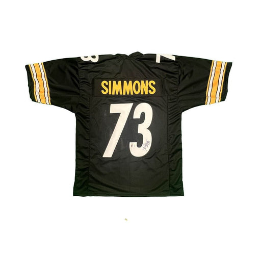 Kendall Simmons Autographed Custom Black Home Jersey