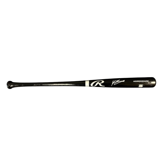 Konnor Griffin Signed Black Rawlings Baseball Bat