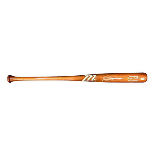 Konnor Griffin Signed Brown Marucci Game Model Baseball Bat