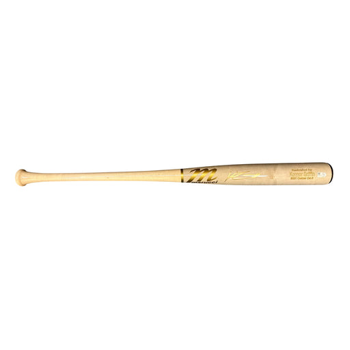 Konnor Griffin Signed Light Brown Marucci Game Model Baseball Bat