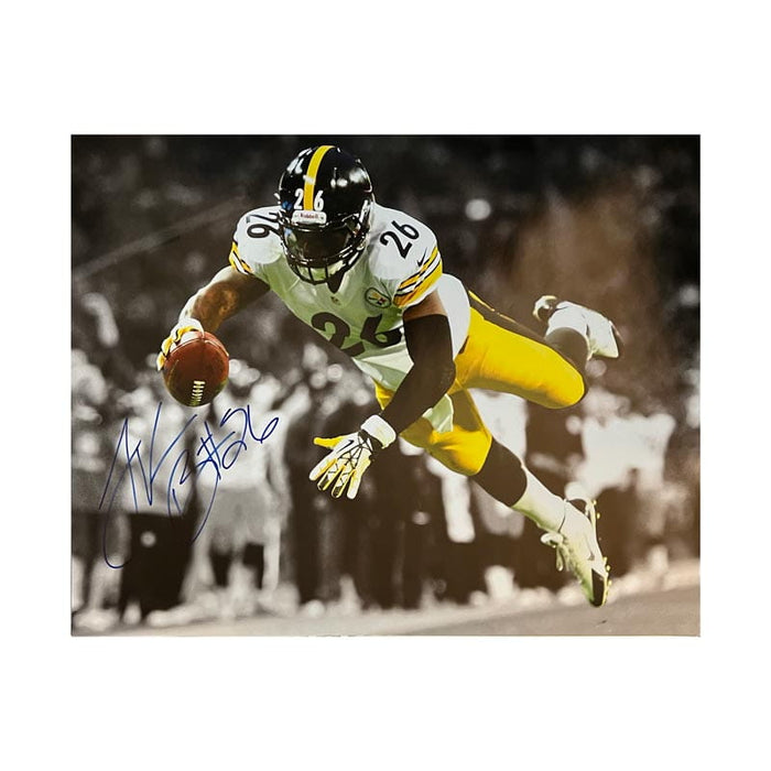 Le'Veon Bell Signed Diving Spotlight 16x20 Photo