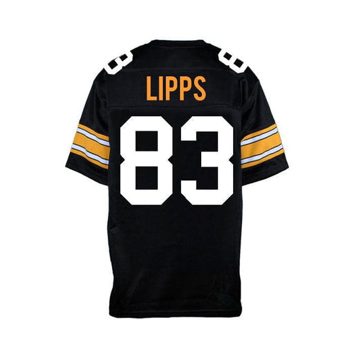 Louis Lipps Unsigned Custom Black Football Jersey