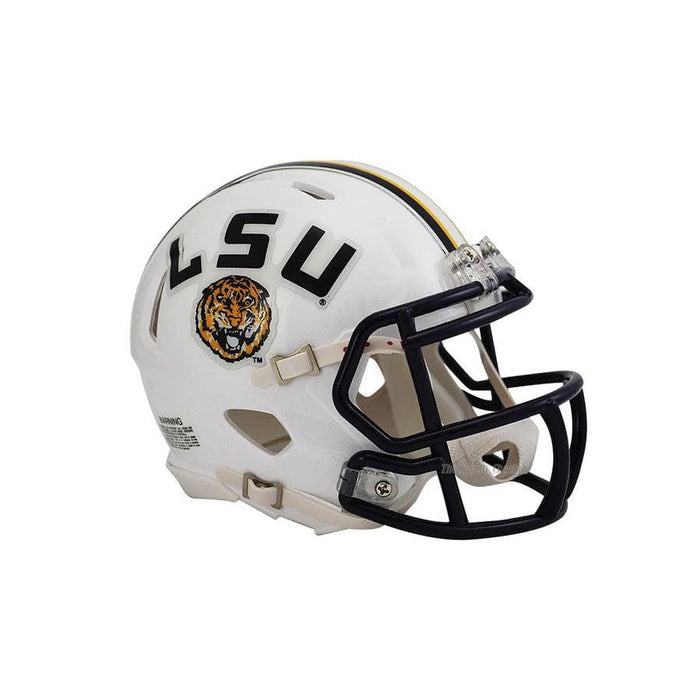 LSU Tigers Unsigned White Speed Mini Helmet