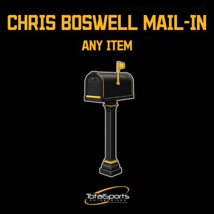 Mail-In: Get Any Item of Yours Signed By Chris Boswell
