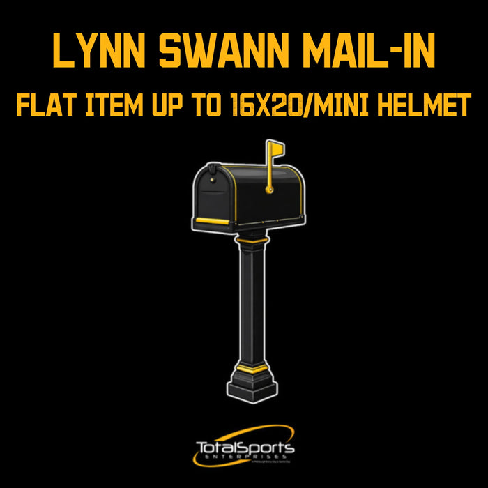 Mail-In: Get Your Flat Item (up to 16x20) or Mini Helmet Signed By Lynn Swann