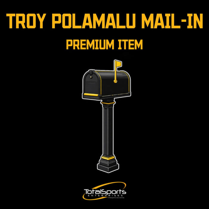 Mail-In: Get Your Premium Item Signed By Troy Polamalu