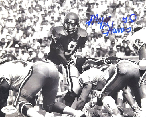 Major Harris Signed Black & White 8x10 Photo