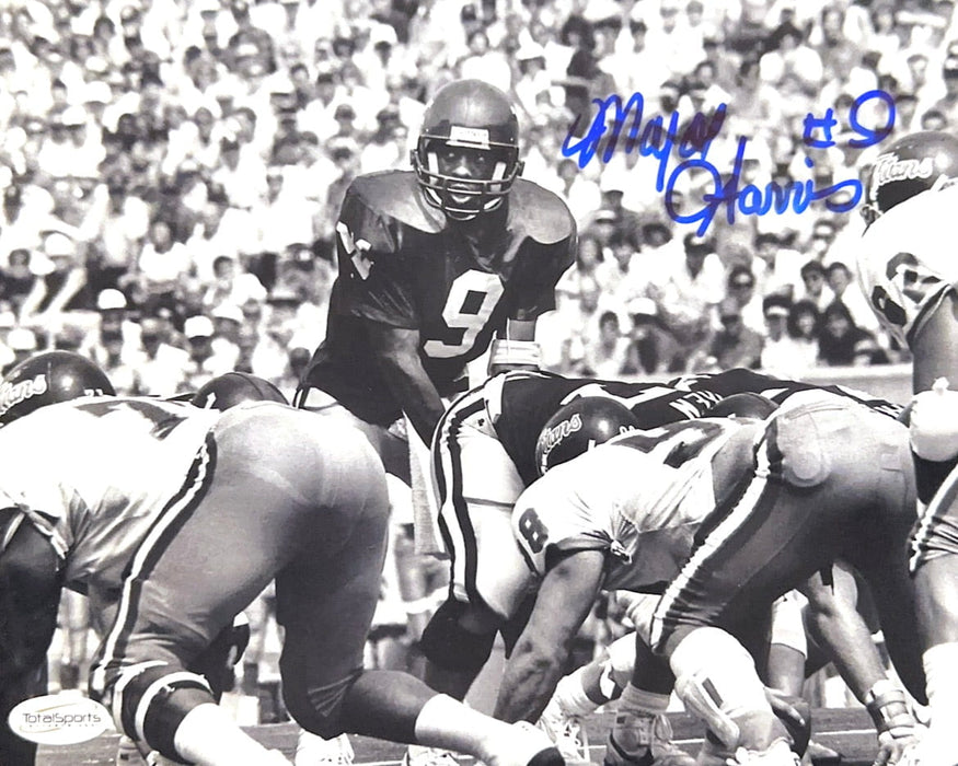 Major Harris Signed Black & White 8x10 Photo