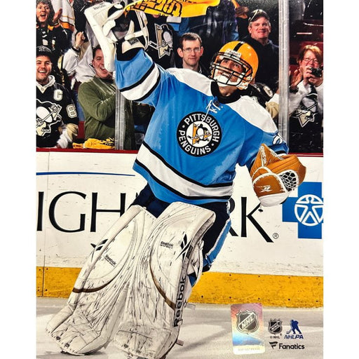 Marc-Andre Fleury Winter Classic Terrible Towel Wave Unsigned Licensed 8X10 Photo
