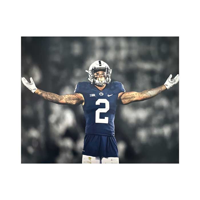 Marcus Allen Unsigned Arms Out 8x10 Photo