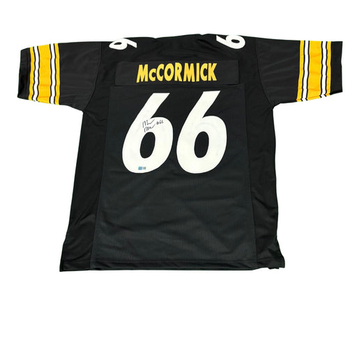 Mason McCormick Signed Custom Black Football Jersey