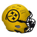 Mason McCormick Signed Pittsburgh Steelers Full Size RAVE Replica Helmet with Steeler Nation