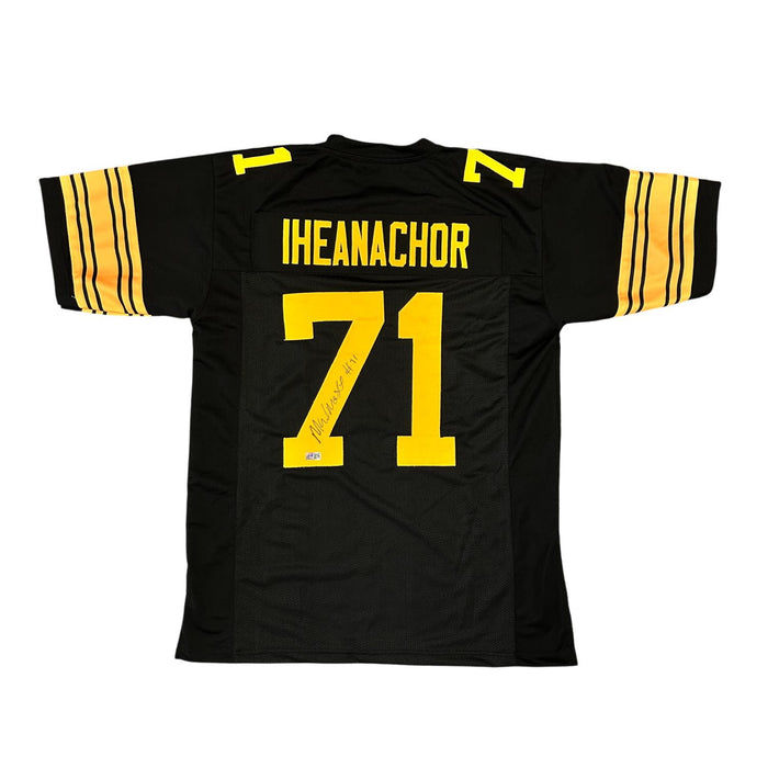 Max Iheanachor Signed Custom Alternate Football Jersey