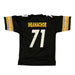 Max Iheanachor Signed Custom Black Football Jersey