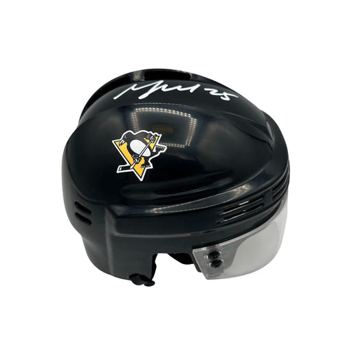 Max Talbot Signed Pittsburgh Penguins Black Mini Helmet