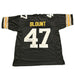 Mel Blount Signed Black Custom Football Jersey