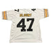 Mel Blount Signed White Custom Football Jersey