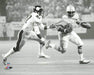 Mell Blount B&W Tackling Oiler Unsigned 8X10 Photo