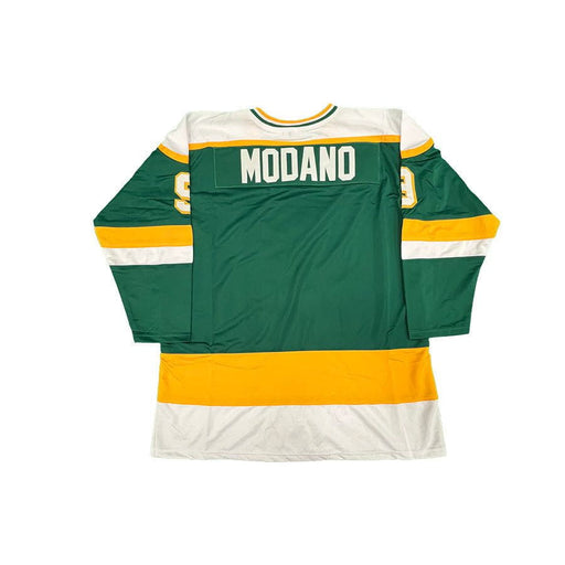 Mike Modano Unsigned Custom Green Hockey Jersey