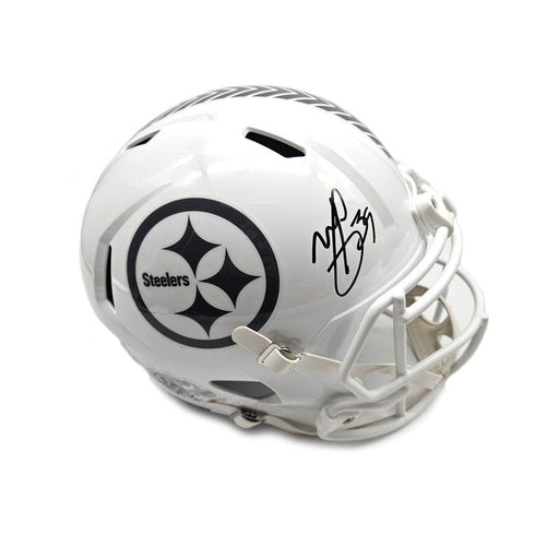 Minkah Fitzpatrick Autographed Pittsburgh Steelers Full Size 2024 Salute to Service Replica Helmet