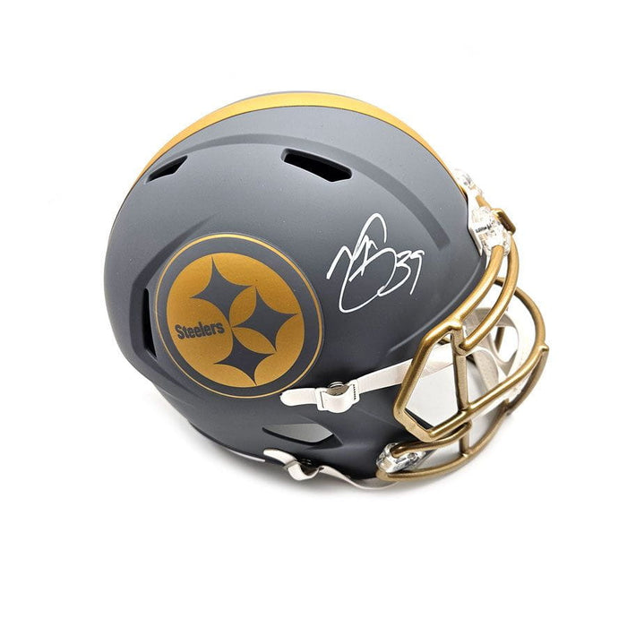 Minkah Fitzpatrick Autographed Pittsburgh Steelers Full Size SLATE Replica Helmet