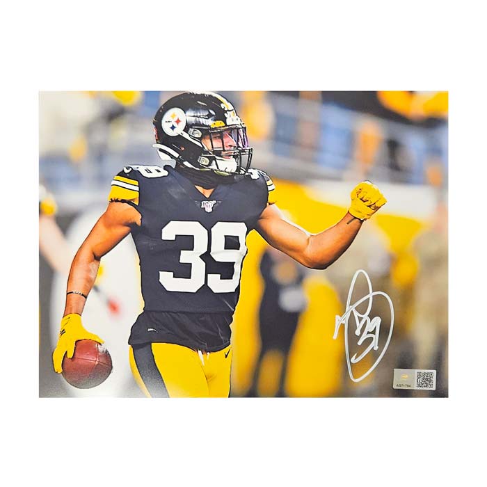 Minkah Fitzpatrick Signed Close-up with Block Numbers 8x10 Photo