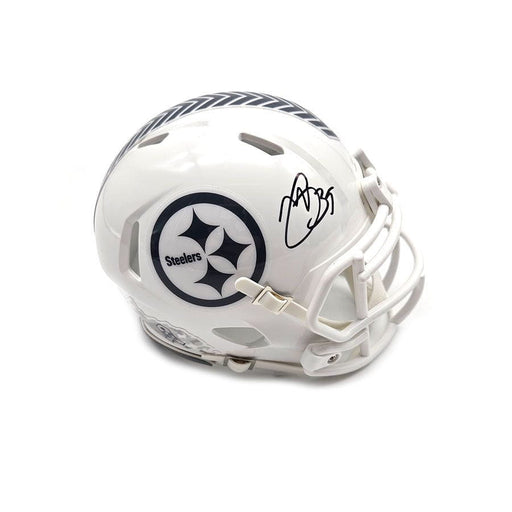 Minkah Fitzpatrick Signed Pittsburgh Steelers 2024 Salute to Service Mini Helmet