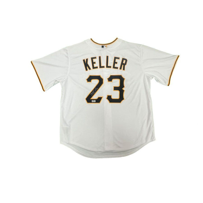 Mitch Keller Autographed Pittsburgh Pirates Authentic White Jersey