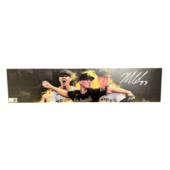 Mitch Keller Signed Black Replica Pitching Rubber