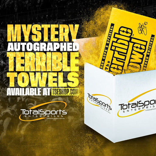 Mystery Autographed Terrible Towel (50th Anniversary Edition)