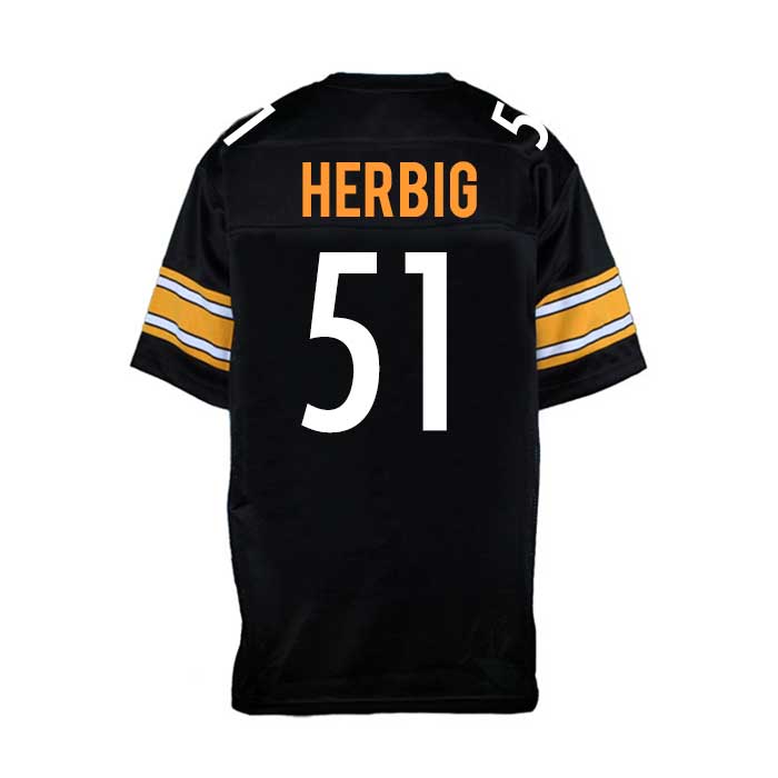 Nick Herbig Autographed Custom Black Jersey — TSEShop