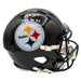 Nick Herbig Signed Pittsburgh Steelers Black Full Size Replica Speed Helmet with Here We Go