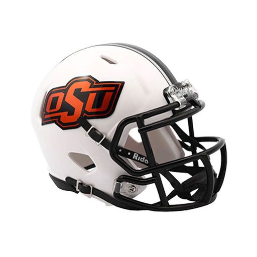 Oklahoma State Cowboys Unsigned White Speed Mini Helmet