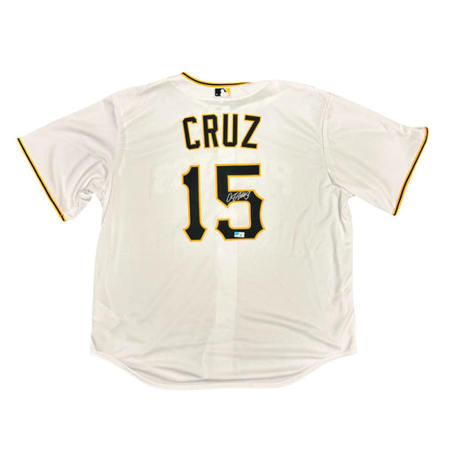 Oneil Cruz Signed Authentic White Nike Jersey