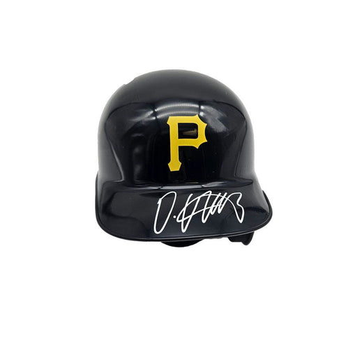 Oneil Cruz Signed Pittsburgh Pirates Black Mini Helmet