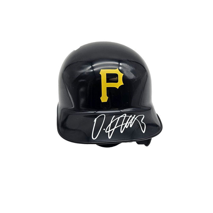 Oneil Cruz Signed Pittsburgh Pirates Black Mini Helmet