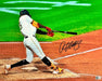 Oneil Cruz Signed Swinging in White Back View 16x20 Photo